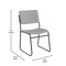 Flash Furniture 500 lb. Capacity High Density Gray Fabric Chair XU-8700-GY-B-30-GG - alternate 9
